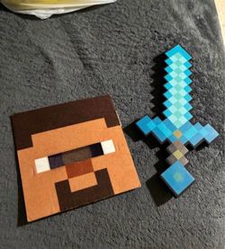 Minecraft Halloween costume 4/6 years