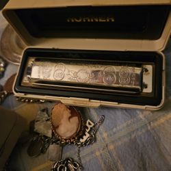 1896 M Hohner Marine Band Harmonica