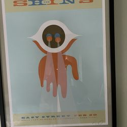 Shins Poster Signed