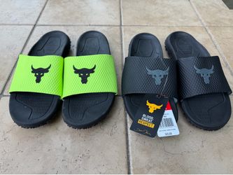 UNDER ARMOUR WILD GRIPPER SLIDES SIZE 12