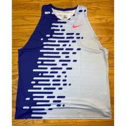 Nike Running tank top Blue Big & Tall Men's Size 4XLT NEW NO TAGS!!