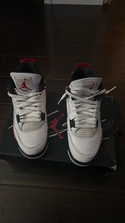 Jordan 4 red cement
