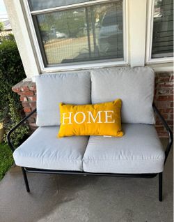 Cushions for bench gray color, only the cushions
