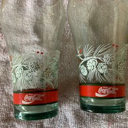 Coke Cola Glasses 