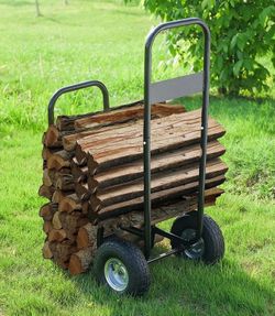 Like New log caddy, firewood dolly, or wood hauler