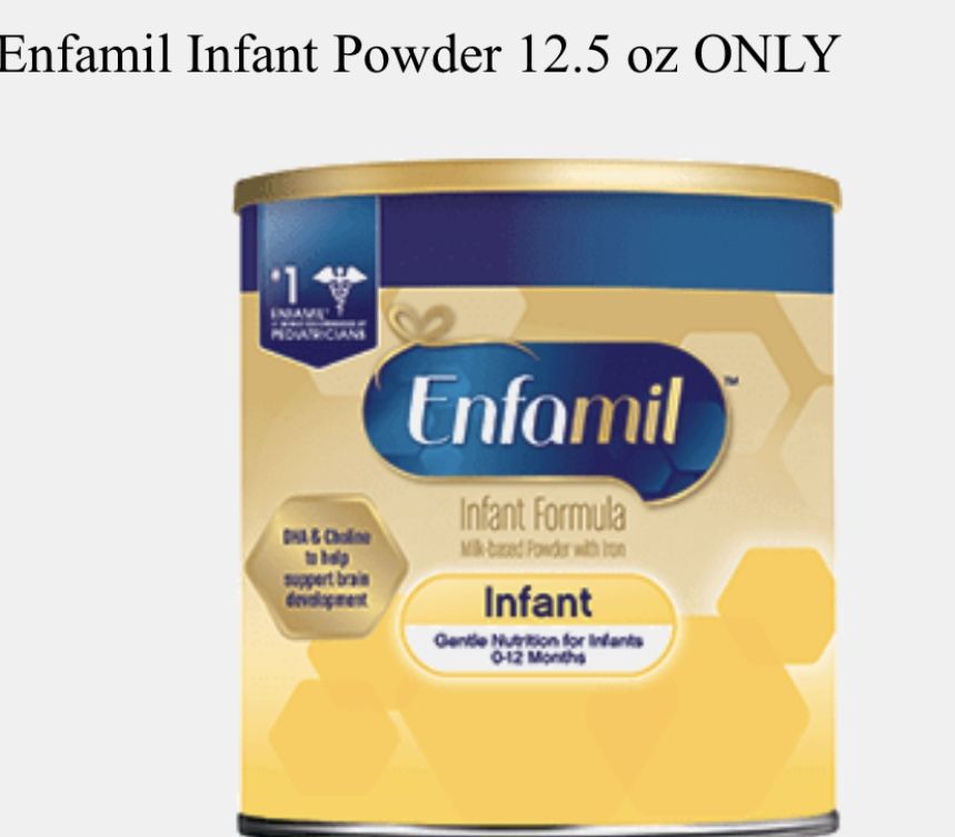 2 Cans Of Enfamil