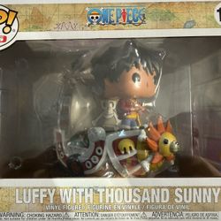 Luffy With Thousand Sunny