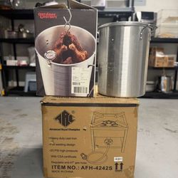 Turkey Fryer + ARC Burner (200,000 BTU) – Open Box, Like New – $120
