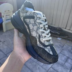 Gucci Rython GG Grey Navy