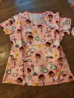 Scrub Top Doc Mc Stuffins