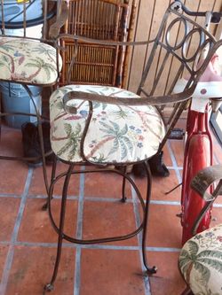 4Patio bar chers strong metal