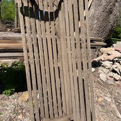 Antique swingset
