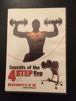 Bowflex SelectTech Dumbells: Secrets Of The 4 Step Rep Workout DVD - Brand New