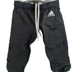 ADIDAS Black/White Cropped Football Training Pants Boys Size Large NWOT