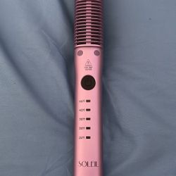 soleil comb heat brush 