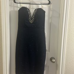 Navy Ball Or Prom Dress Size 9 