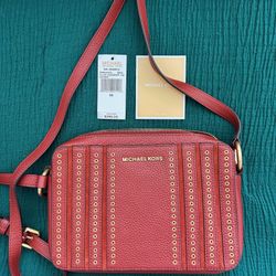 Genuine Michael Kors Leather Crossbody 