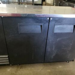Used True 59"L Back Bar Cooler Refrigerated
