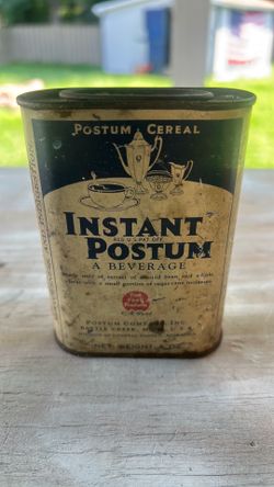 Collectible can 1950s  [Instant Postum]