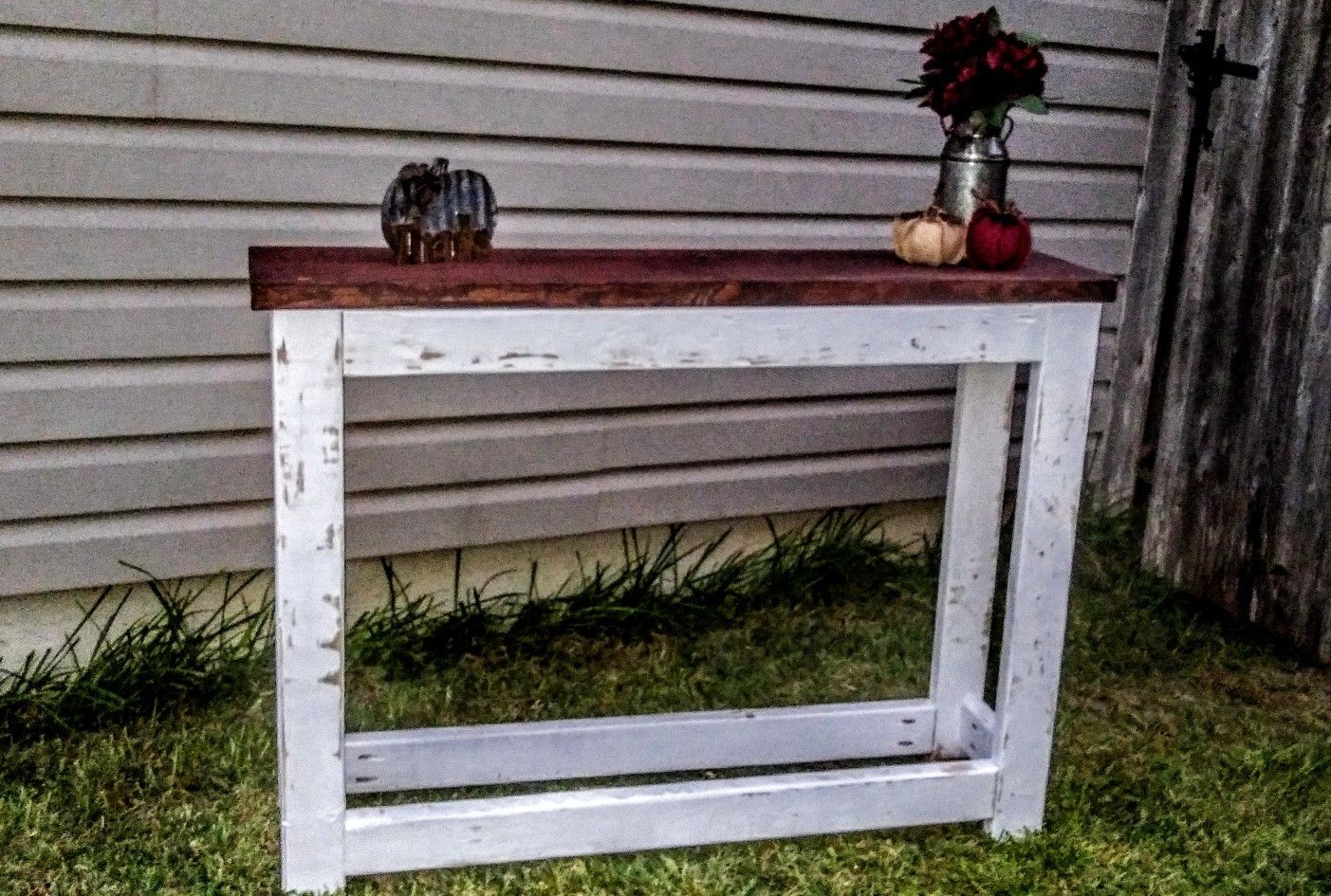 Farm style Entrance table