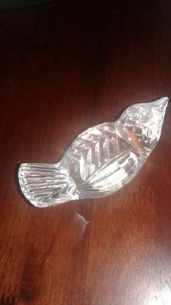Waterford Crystal Bird Figurine