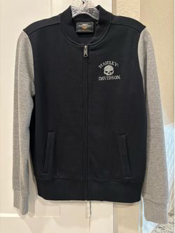 Size SMALL Women’s Harley-Davidson Willie G Skull Activewear Bomber Jacket