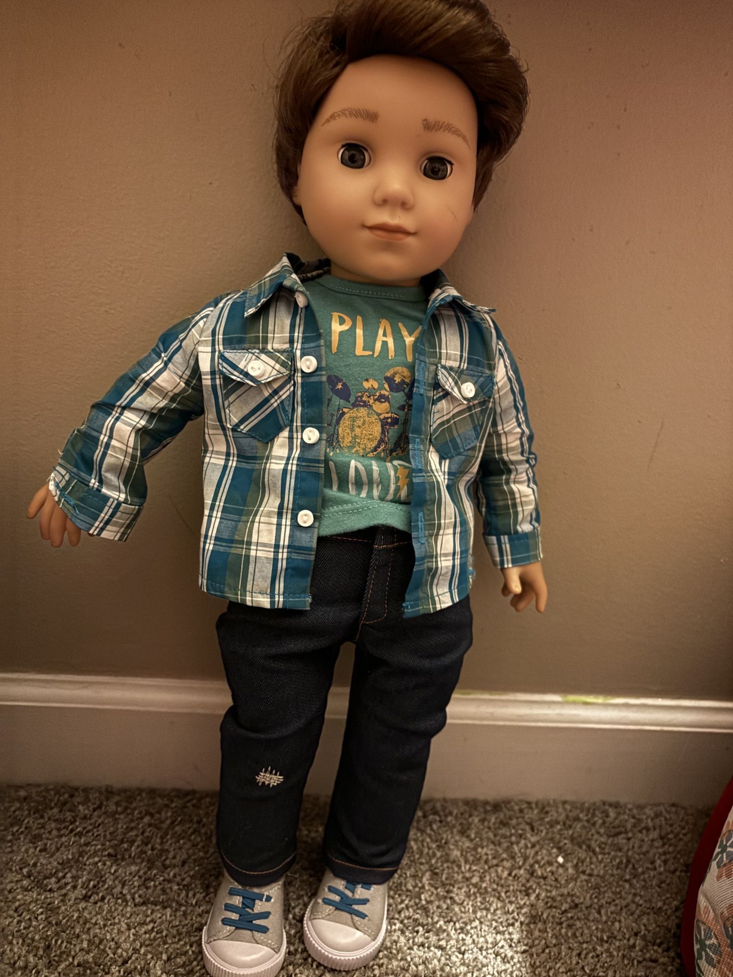 American Girl doll Logan