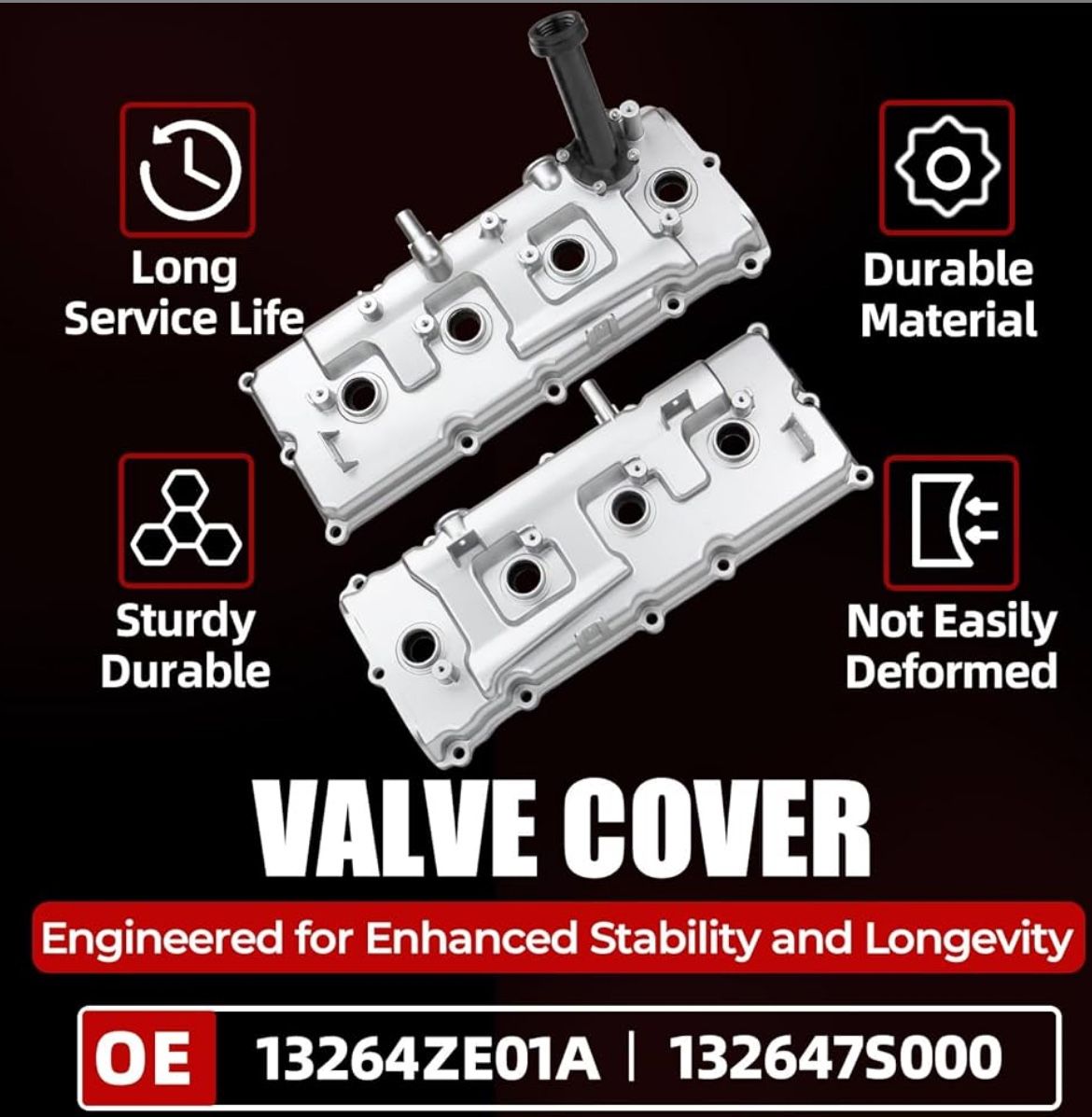 Nissan Titan Or Armada 2004-2015. Aluminum Valve Cover With Gasket 