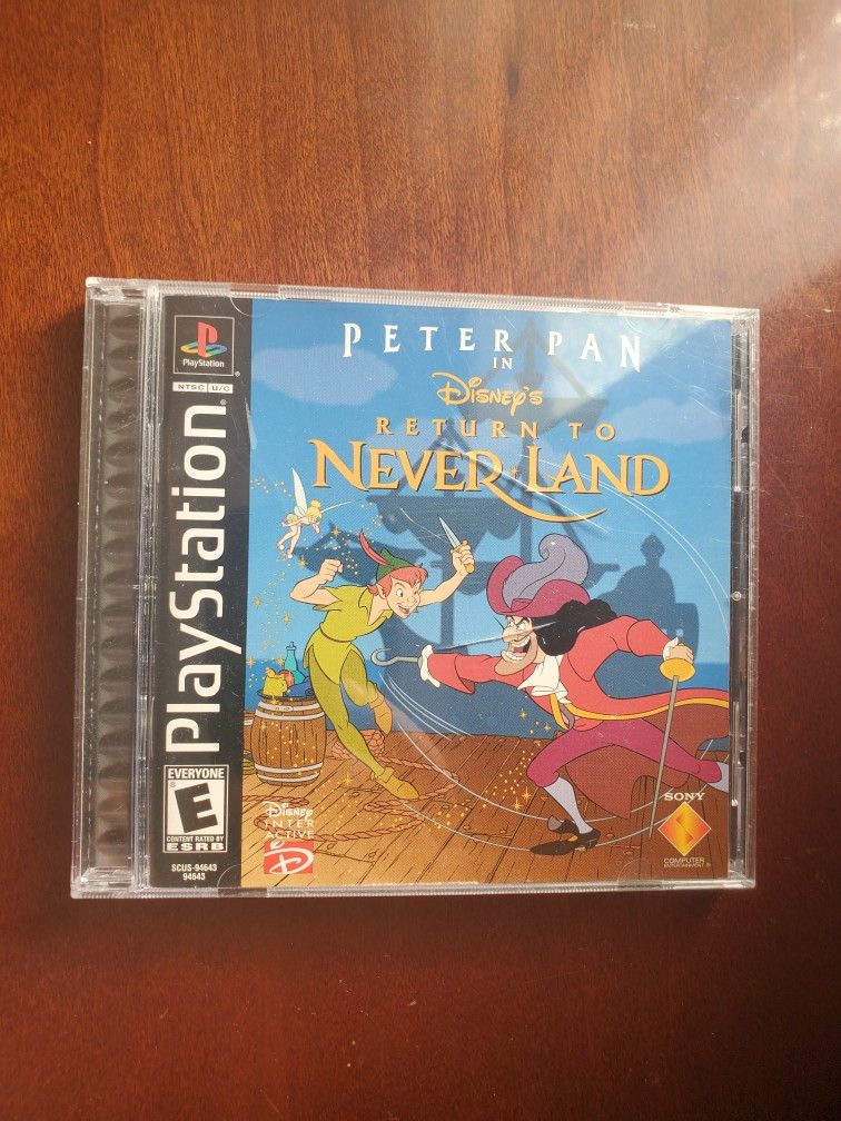 Disney's Peter Pan in Return to Never Land (Sony PlayStation 1, 2002) video game