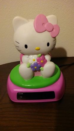 Hello kitty alarm clock