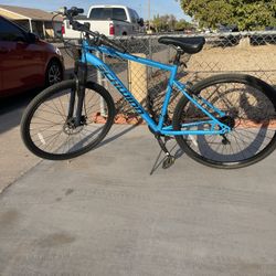 Schwinn Copeland Men’s Bike Women’s Bike Unisex Hybrid Bike, 700c Wheels Blue 21 Speeds  Mountain Bike Bike Cruiser