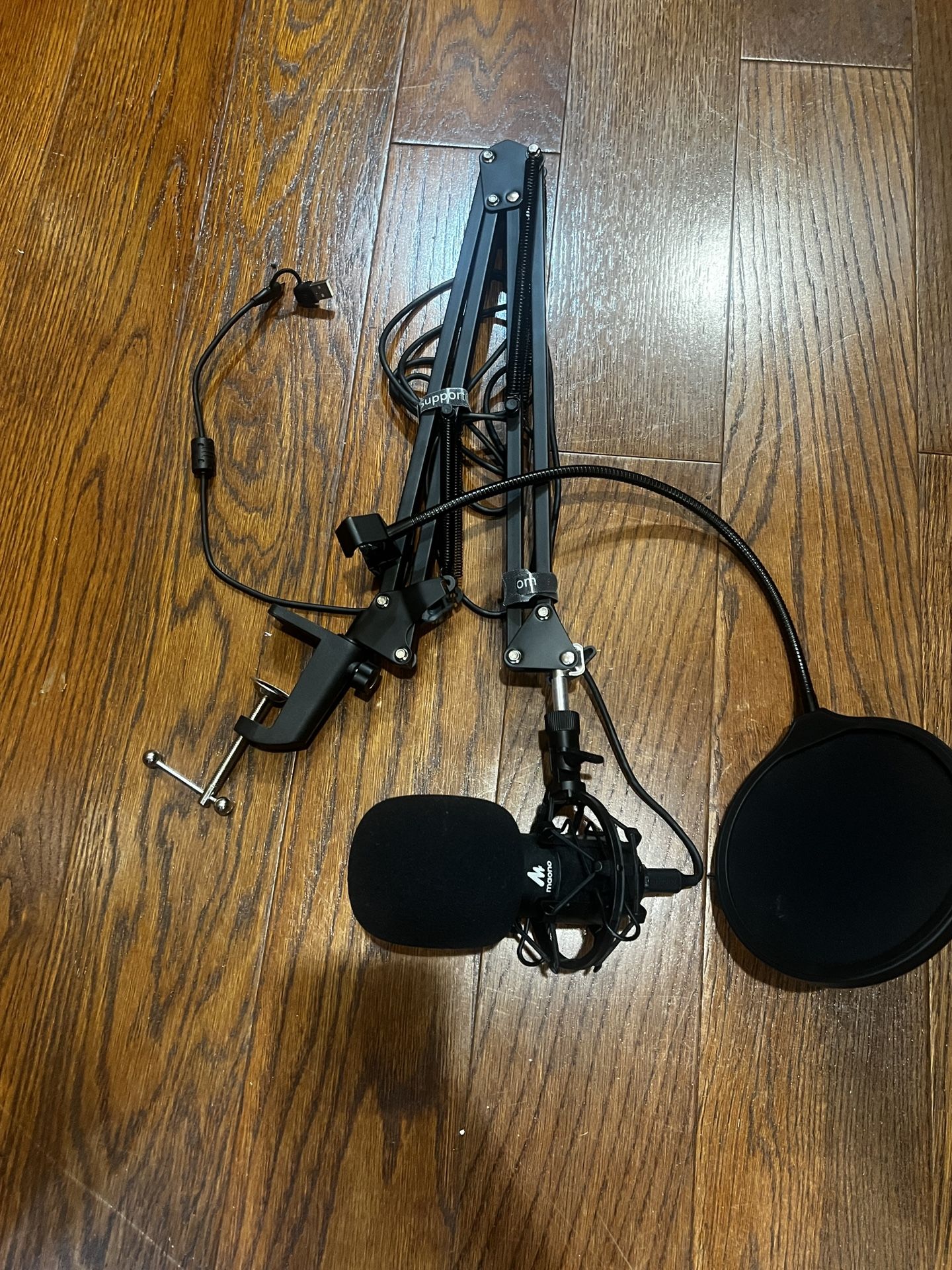USB Microphone, MAONO 192KHZ/24Bit