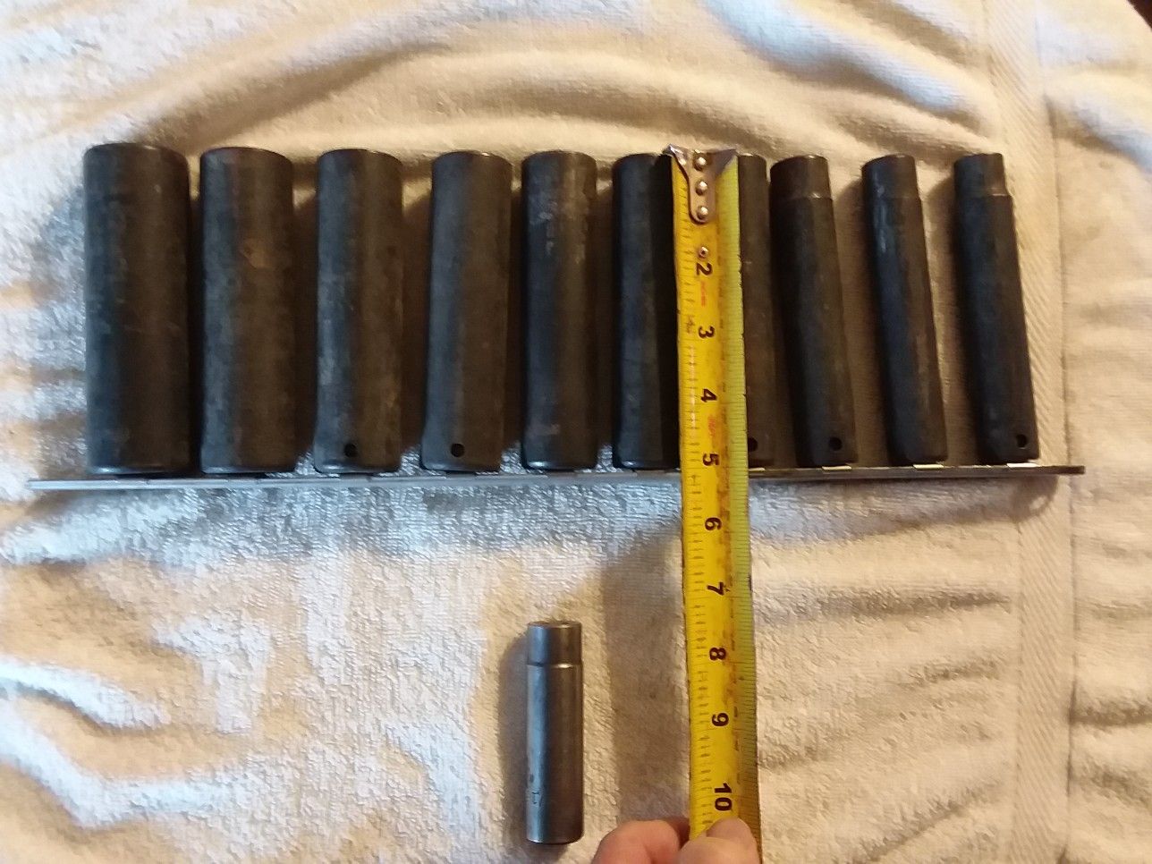 Snap On- Extra Deep Well Socket set
