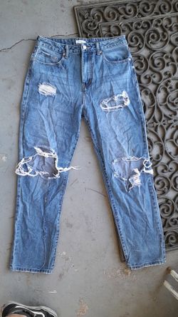 Forever 21 straight-leg jeans
