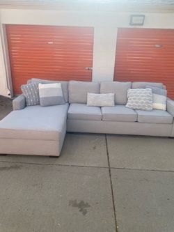 FREE DELIVERY!! Gray sectional