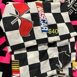 Vintage NASCAR Curtains 