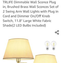 Wall Sconce Plug In 