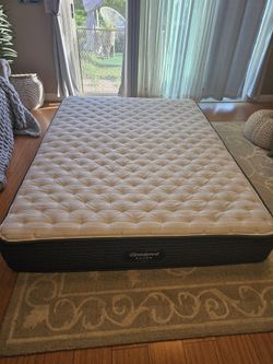Wayfair, Beautyrest Silver Extra Firm 12" Innerspring Mattress, Queen,