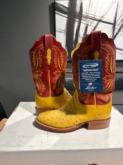 Lucchese yellow women’s size 7