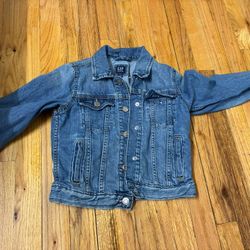 gap kids denim jacket M
