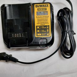Dewalt DCB107 12v/20v Max Lithium Ion Battery Charger 