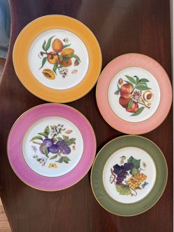 Dessert plates from Saks, Fifth Avenue Italy Pattern from  Limoge plates.