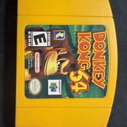 DONKEY KONG 64 - Authentic & Clean Nintendo 64 game