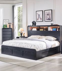 King size bed frame