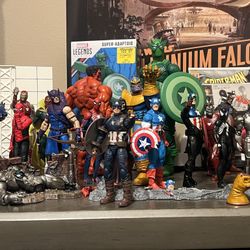 MARVEL FIGURES FOR SALE OR TRADE 15$ - ETC PRICE VARIES