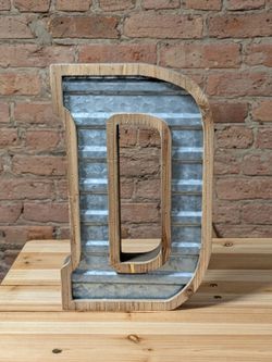 Farmhouse Decor Letter D