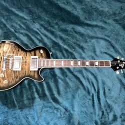 Indio Les Paul Style Custom 6 String Guitar 