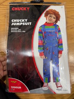 Chucky Jumpsuit Toddler Halloween Costume 4T