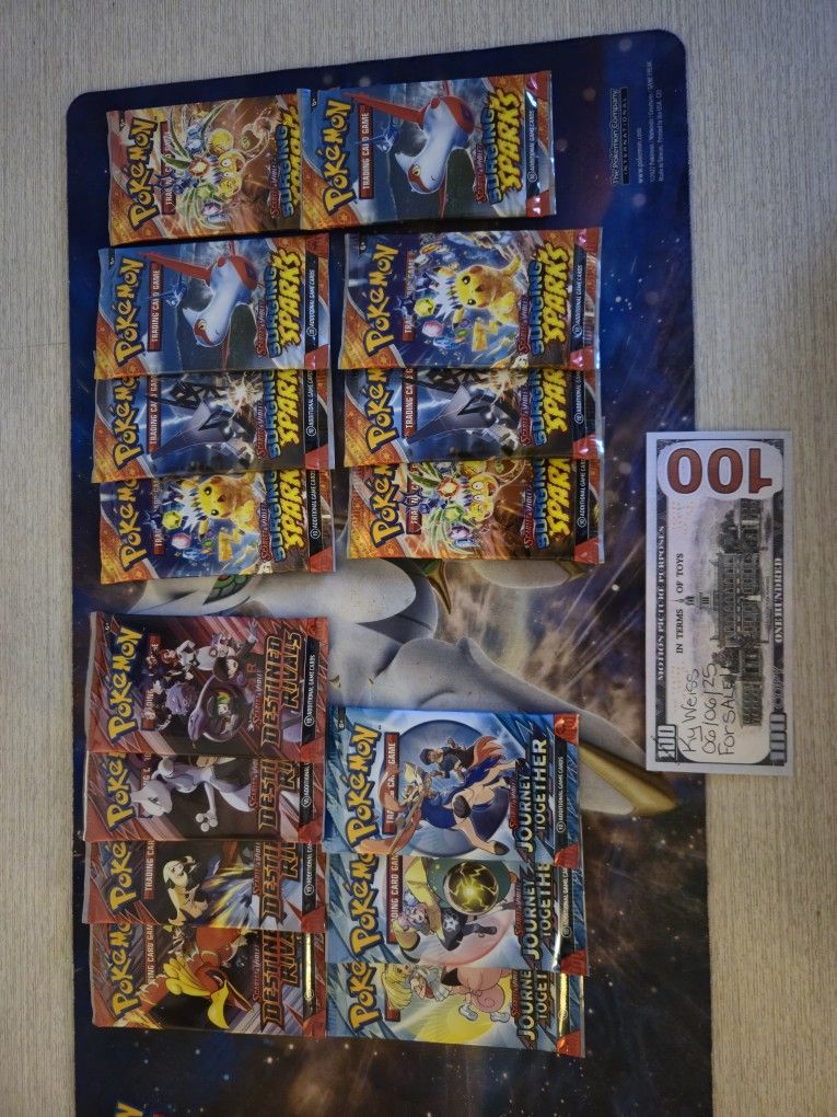 Pokemon 15 PACK BUNDLE!
