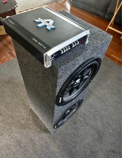 Dual Kicker Comp Sub system w/ 2000W Amp